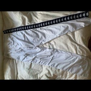 White Kappa Pants